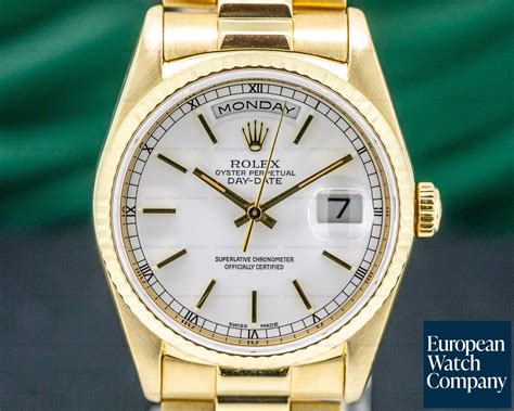 rolex day date history|rolex 18238 production years.